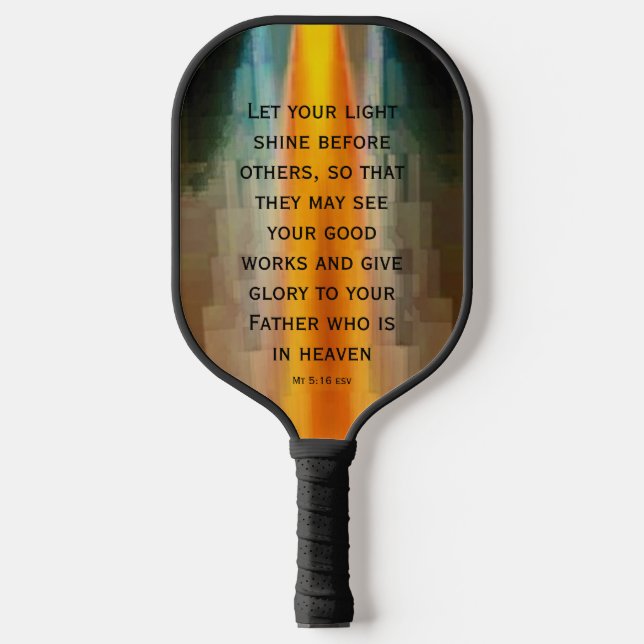 Raquette De Pickleball Écriture claire Pickleball Paddle (Recto)