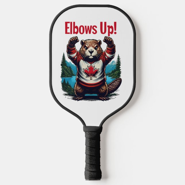 Raquette De Pickleball Elbows Up Canada (Recto)