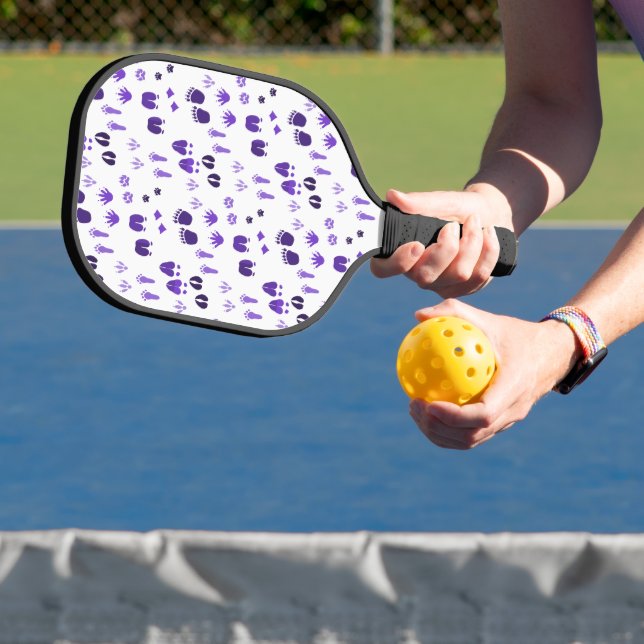 Raquette De Pickleball Empreintes hivernales (Insitu)