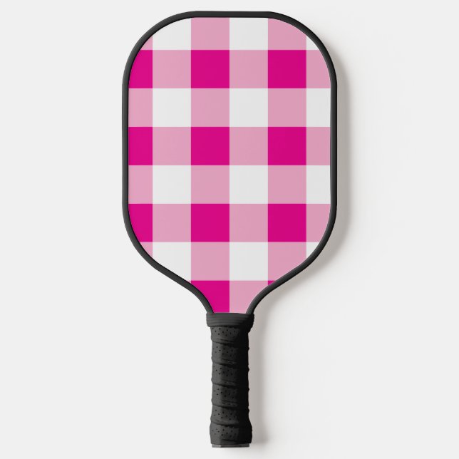 Raquette De Pickleball en vichy Motif (Recto)
