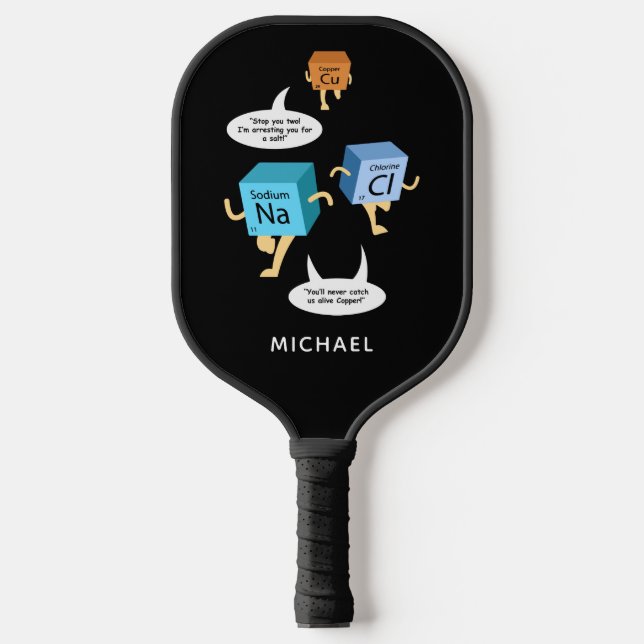 Raquette De Pickleball Enseignant scientifique de table périodique en chi (Recto)