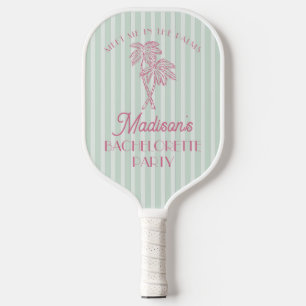 Raquette De Pickleball Enterrement de vie de jeune fille Pastel sur la pl