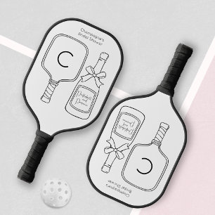 Raquette De Pickleball Enterrement de vie de jeune fille Pickleball & Pro