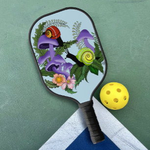 Raquette De Pickleball Escargots cubains champignons violets