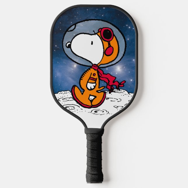 Raquette De Pickleball ESPACE | Astronaute de Snoopy (Recto)