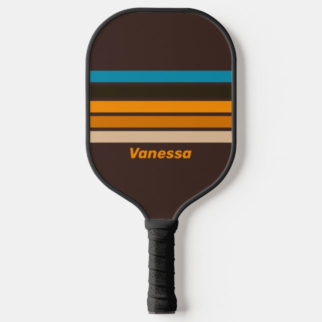 Raquette De Pickleball Espresso Drift Accroissement avec nom (Recto)