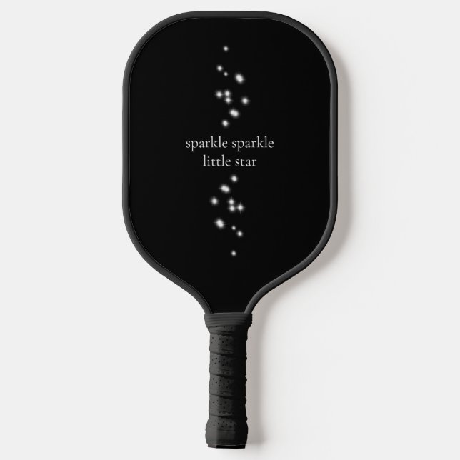 Raquette De Pickleball Étincelle Étincelle Little Star Black Starlight (Verso)