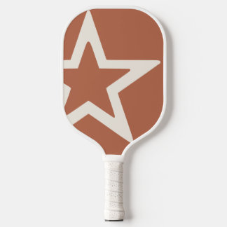 Raquette De Pickleball Étoile Neutre -Terracotta