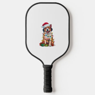 Raquette De Pickleball Feux de Noël Feu de Noël Feu de Noël Feu de Pique 