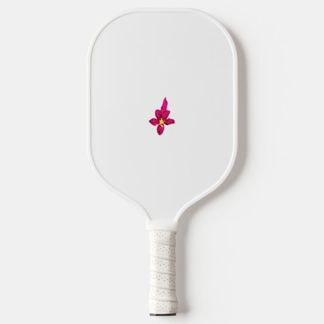 Raquette De Pickleball Fille Design, Or Léger, Rouge Purplish (Recto)