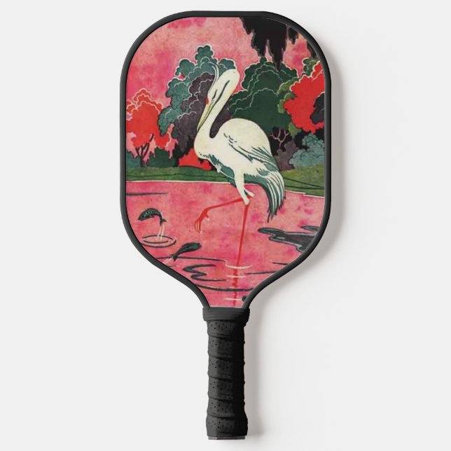 Raquette De Pickleball Flamant rose Pickleball Paddle (Recto)