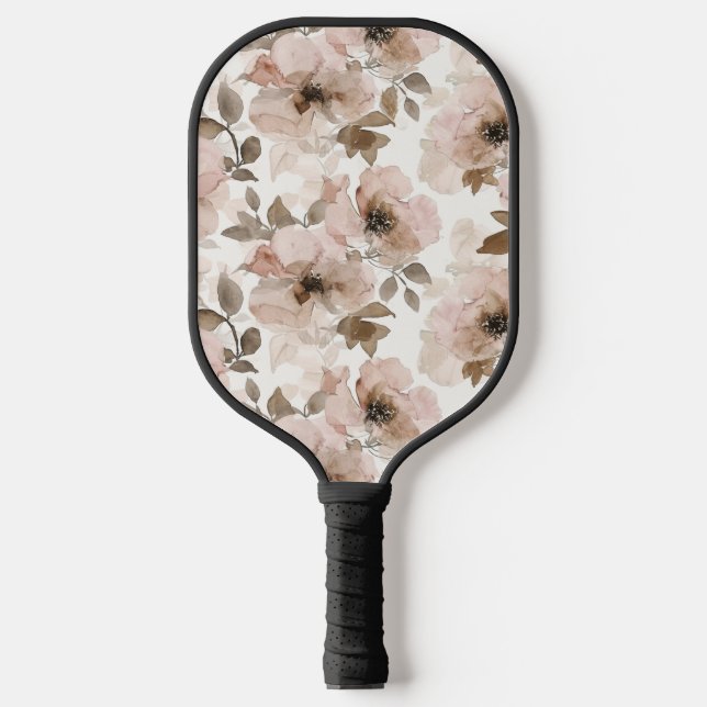 Raquette De Pickleball Fleur de sud-ouest Brun Rose (Recto)