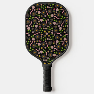 Raquette De Pickleball Fleurs et créatures inspirées de la nature
