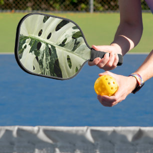 Raquette De Pickleball Flore Plante de la feuille de Monstera variable
