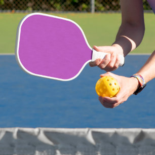 Raquette De Pickleball Fond texturé lavande visuel calme et simple