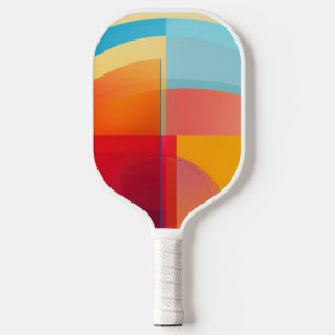 Raquette De Pickleball Formes en demi-cercle colorées Pickleball Paddle