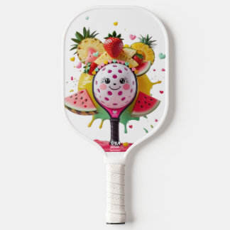 Raquette De Pickleball Fruit Pickleball Party - Cute Kawaii Paddle avec S