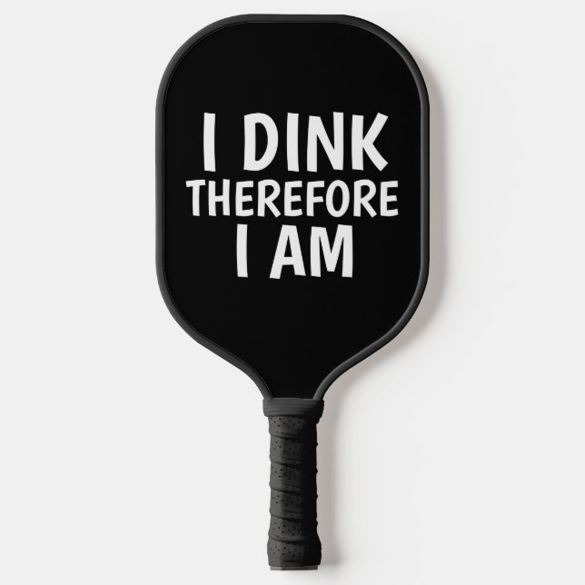 RAQUETTE DE PICKLEBALL FUNNY I DINER PICKLEBALL PADDLE (Recto)