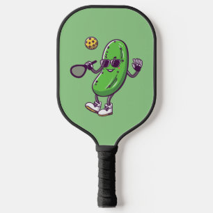 Raquette De Pickleball Funny Pickleball et Concombre Cool : Paddle en Jeu