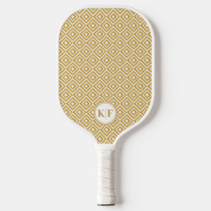 Raquette De Pickleball Glam Luxury Monogram personaliz Pickleball Paddle