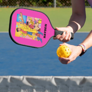 Raquette De Pickleball Graphique du panneau Caractère Jubilé