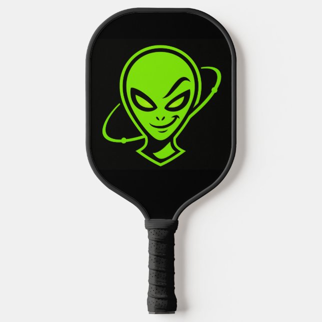 Raquette De Pickleball Green Alien Good Luck (Recto)