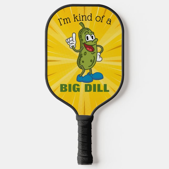 Raquette De Pickleball Gros Pun de Cornichon (Recto)
