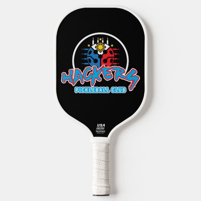Raquette De Pickleball Hackers Pickleball Club Pickleball Paddle (Recto)
