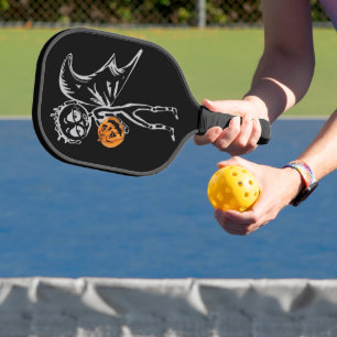 Raquette De Pickleball Halloween Citrouille Fairy