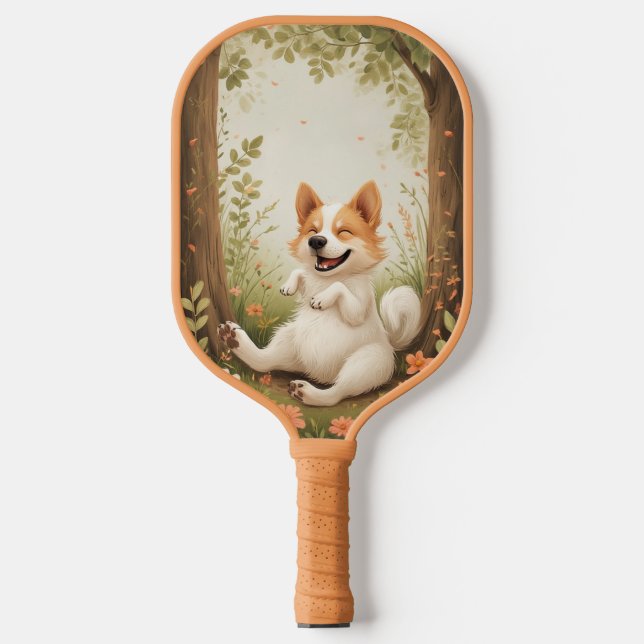 Raquette De Pickleball Happy Dog  (Recto)