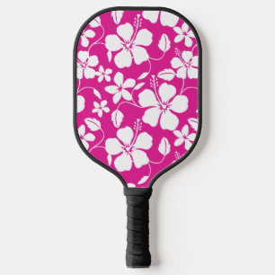 RAQUETTE DE PICKLEBALL HAWAIIAN HULA (HIBISCUS) HOT PINK