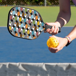 Raquette De Pickleball Hexagons et Starburst