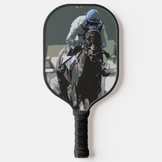 Raquette De Pickleball Hippocampe Avec Jockey En Pickleball Bleu Paddle