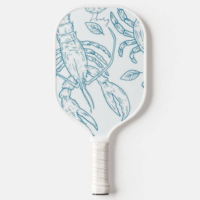 Raquette De Pickleball Homard bleu (Recto)