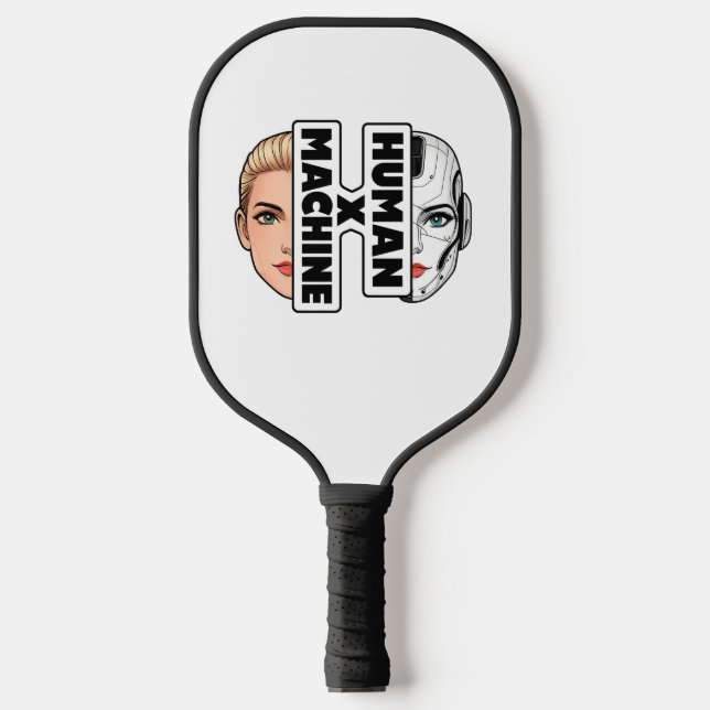 Raquette De Pickleball HUMAN x MACHINE (Recto)