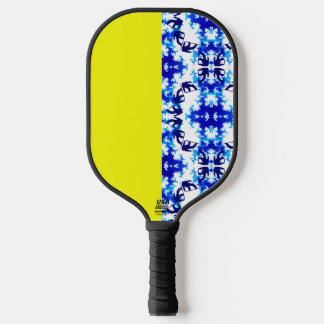 Raquette De Pickleball Ice Blue Snowboard Sky Yellow Snowboard Sport