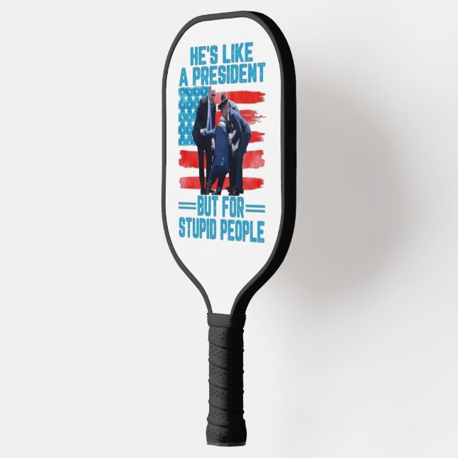 Raquette De Pickleball Il Aime Un Président (Gauche)