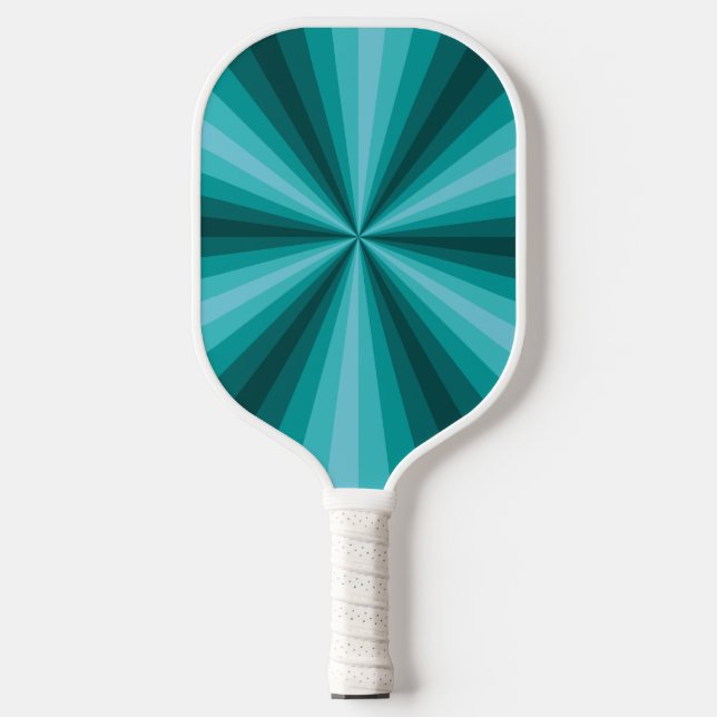 Raquette De Pickleball Illusion optique Aqua (Recto)