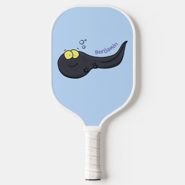 Raquette De Pickleball Illustration amusante de dessin animé en têtard (Recto)