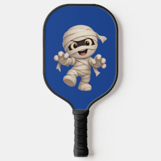 Raquette De Pickleball Illustration de dessin animé d'Halloween de maman