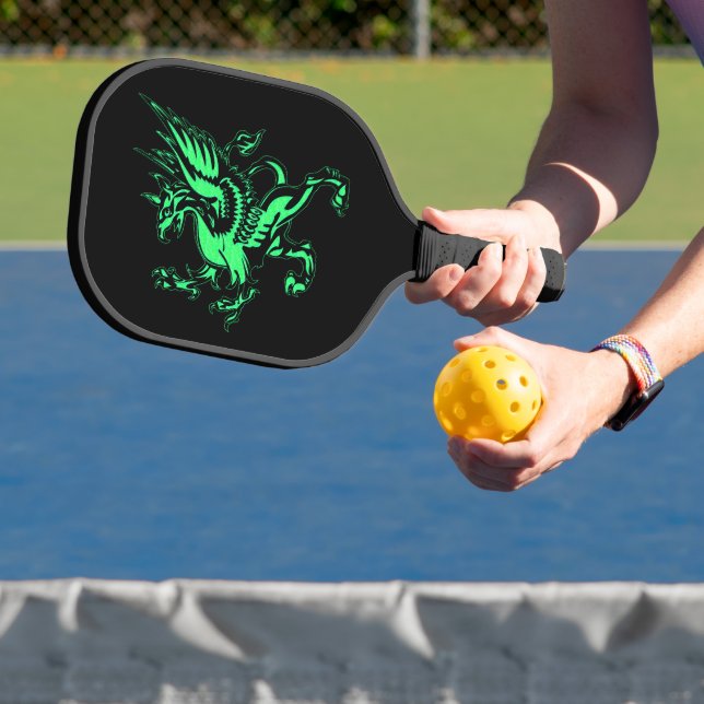 Raquette De Pickleball Imaginaire mythique Green Griffin (Insitu)