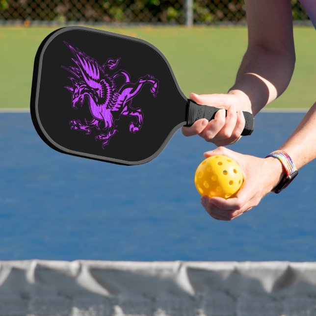 Raquette De Pickleball Imaginaire mythique Griffin pourpre (Insitu)