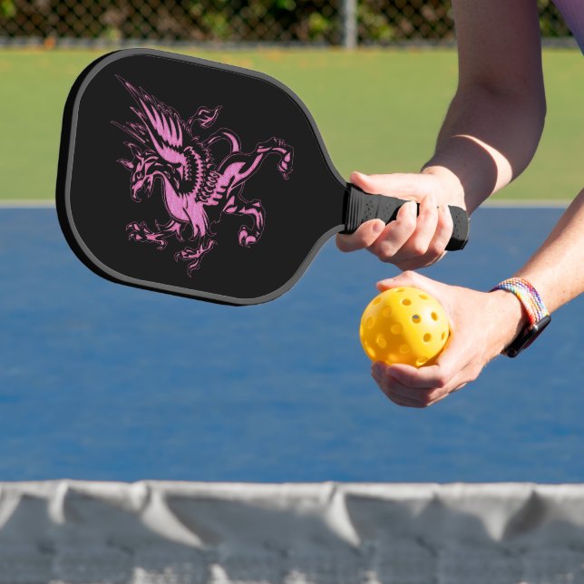 Raquette De Pickleball Imaginaire mythique Pink Griffin (Insitu)