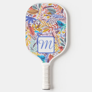 RAQUETTE DE PICKLEBALL IMPRIMANTE BOTANIQUE MODERNE ET CONTEMPORAINE