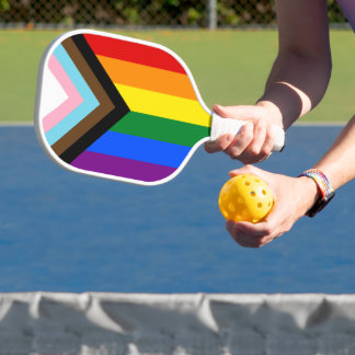 Raquette De Pickleball Indicateur de fierté de progression LGBTQ+