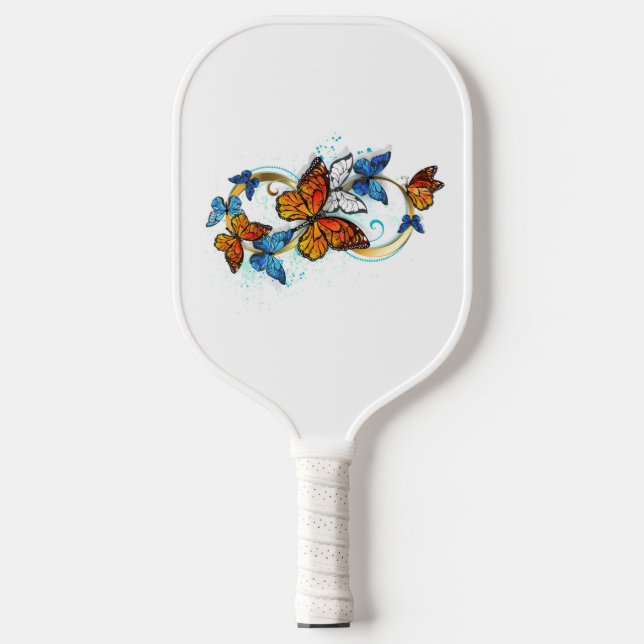 Raquette De Pickleball Infinity of Monarch Butterflies (Recto)