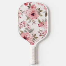 Jardin de roses rose aquarelle floral rougissant b