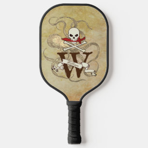 Raquette De Pickleball Jolly roger Monogramme initial