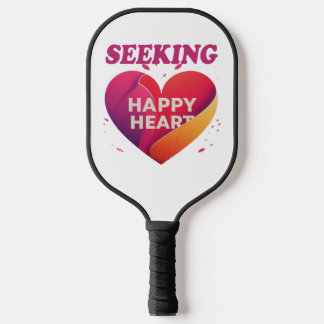 Raquette De Pickleball Jouer avec le coeur de l'amour