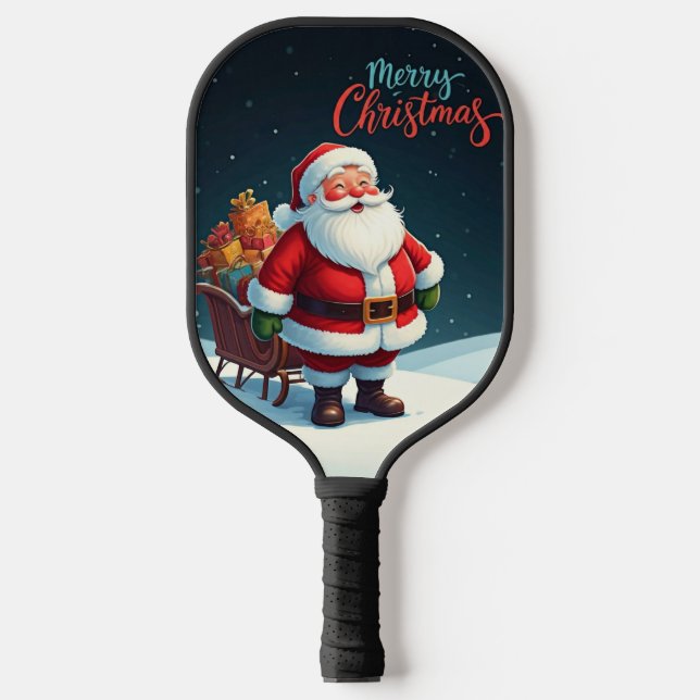 Raquette De Pickleball Joyeux Noël (Recto)